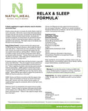 Relax & Sleep Formula Gluten Free 90 Veg Tabs.