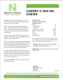 Cherry C-300 mg Chews 90 vegetarian tablets