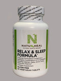 Relax & Sleep Formula Gluten Free 90 Veg Tabs.