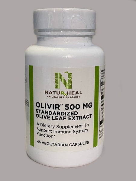 Standardized Olivir 500 Mg. Olive Leaf Extract 45 Veg Caps.